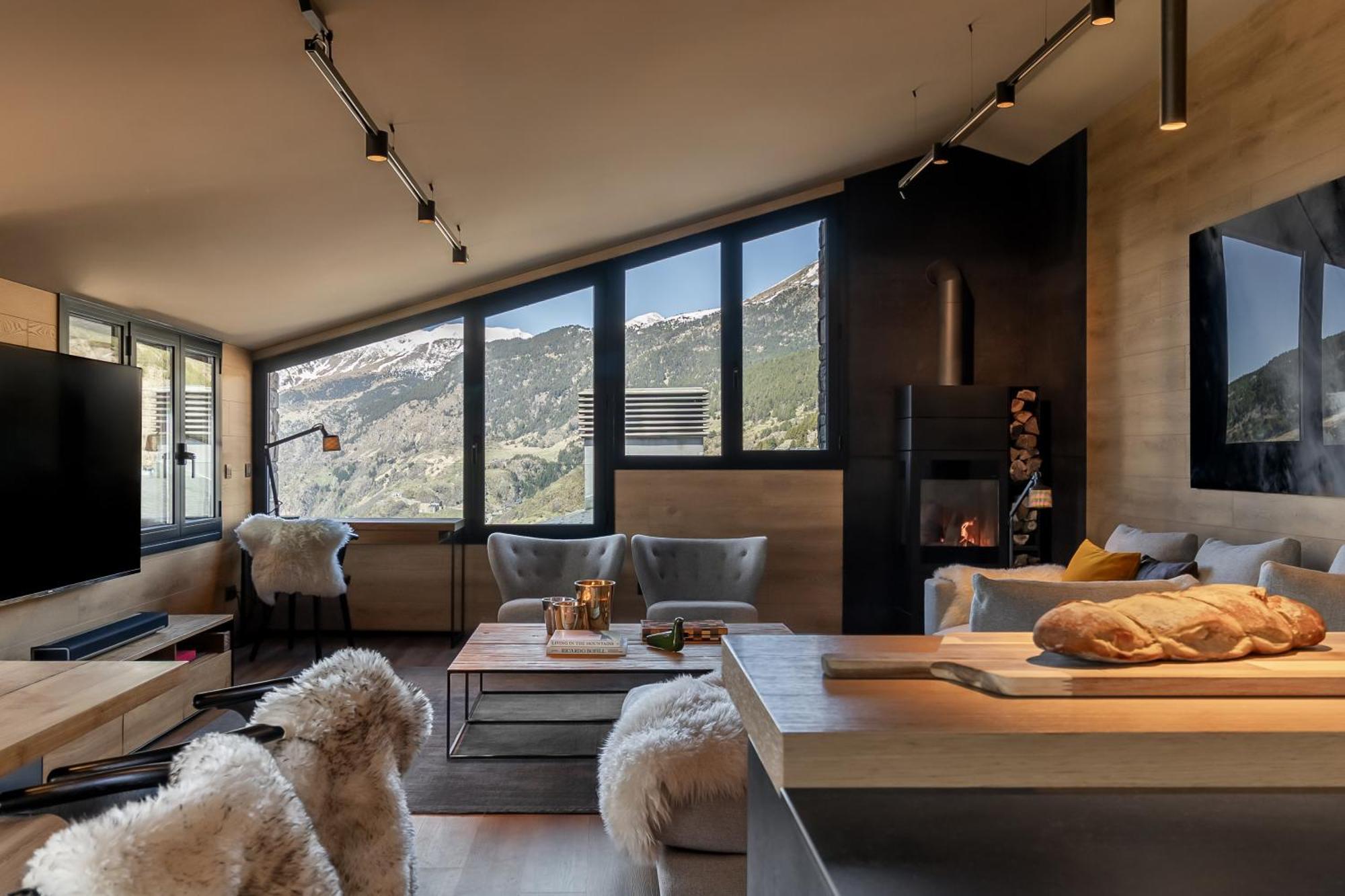 Luxury Ski Chalet Andorra 索尔德乌 外观 照片