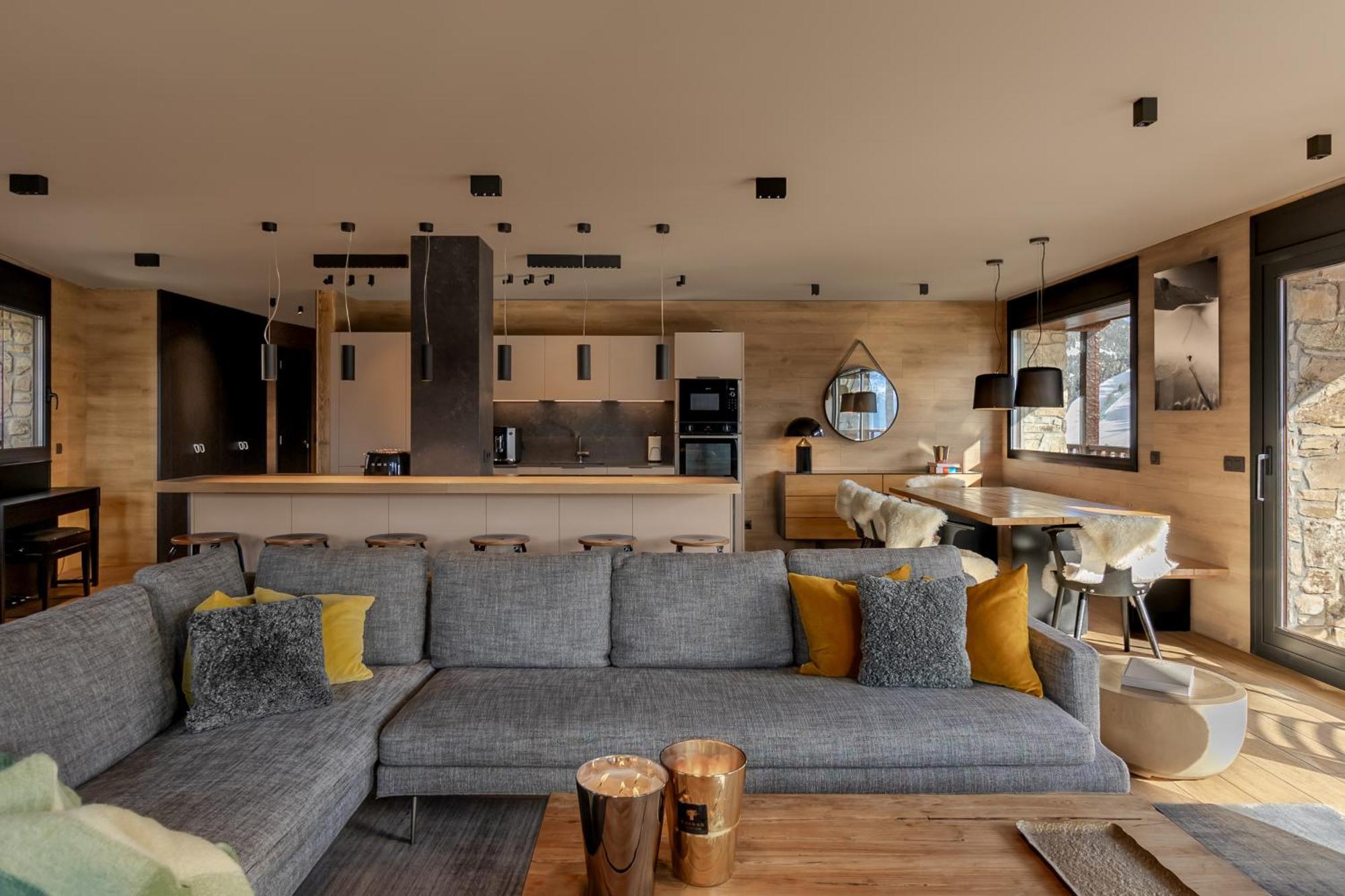 Luxury Ski Chalet Andorra 索尔德乌 外观 照片