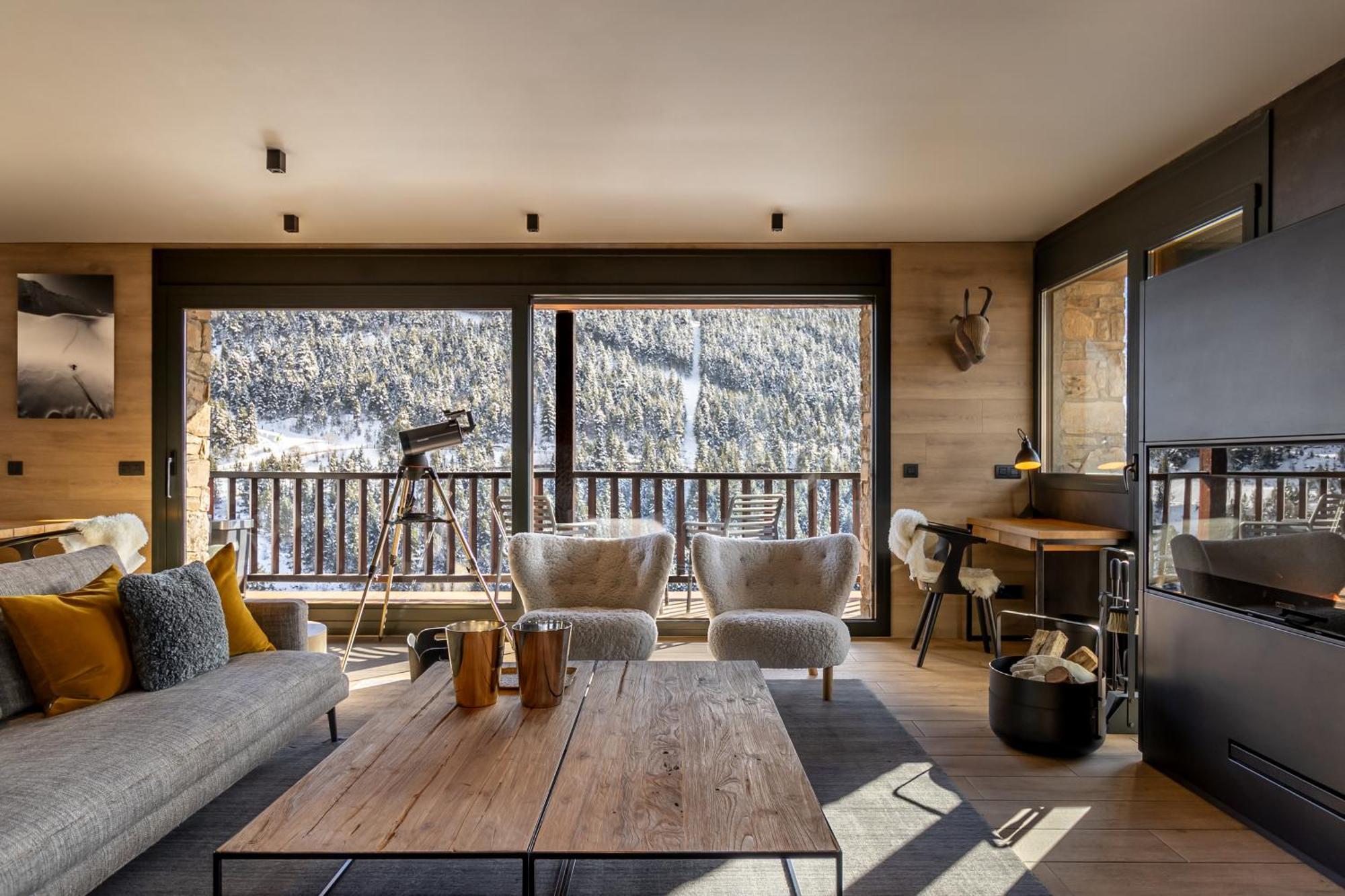 Luxury Ski Chalet Andorra 索尔德乌 外观 照片