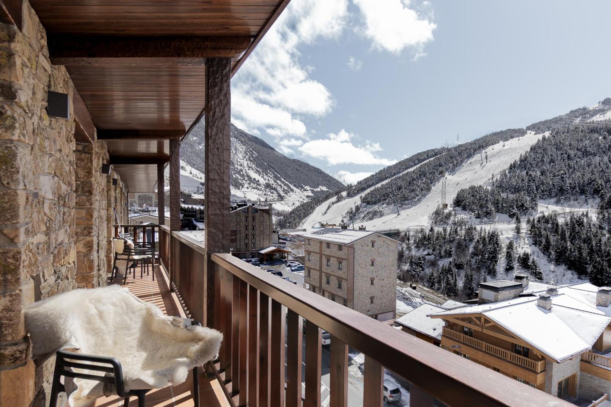 Luxury Ski Chalet Andorra 索尔德乌 外观 照片